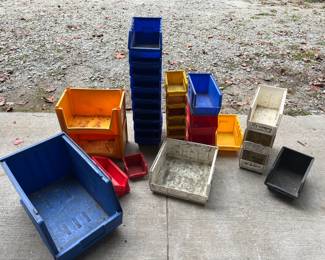 18 Misc Size Stackable Organizing Bins