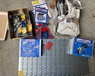 Meccano Erector Set Parts & Pieces