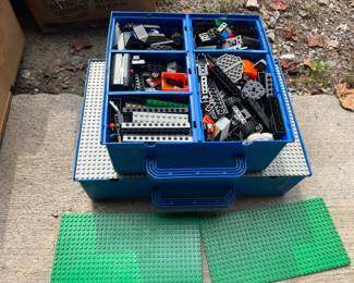  2 Lego Organizers with Lego Included
