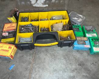 Adjustable Organizer Box with Nails & Fastener