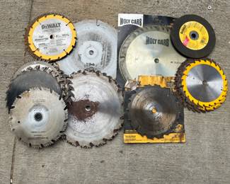 22 Circular Saw Blades, Used & New