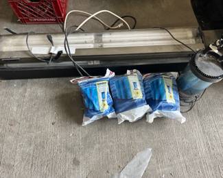 Aquarium Accessories: Lights, Filter, & Sleeves
