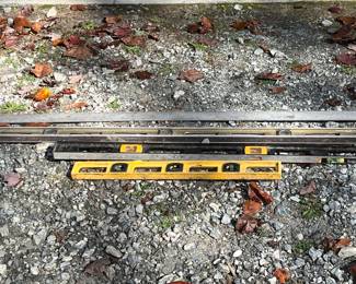 Three Levels 2', 4' & 6'6" & Metal Straight Edge