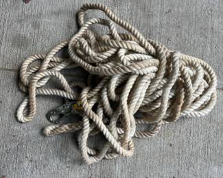 Large Rope with Large Miller Clip
