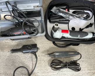 Auto Hammer, 2 Engravers, & Moto-Tool