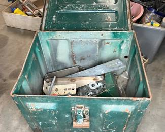 Large Ammo Box full of Washers & Bolts