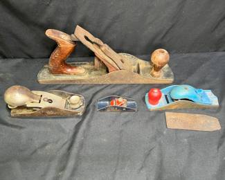 Vintage Stanley & Craftsman Wood Planes
