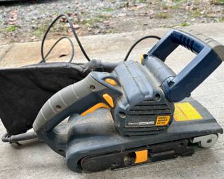 - Chicago Electric Belt Sander - Model #94748 - Works