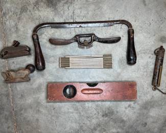 ntique Scale, Draw Knives, Spoke Shave Levels +