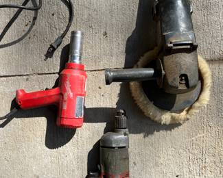  Drill, Heat Gun & Buffer