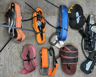 9 Ratchets and Straps