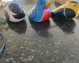 Campbell Classics - Hand Carved Wooden Birds