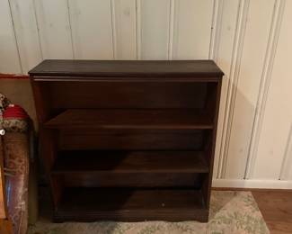 3 Shelf Solid Wood Bookcase Wide Storage Display Book Bookshelf