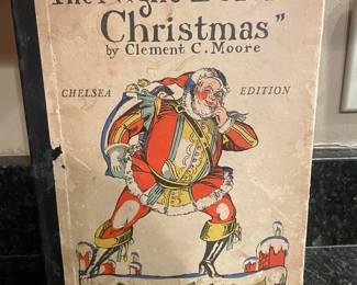 The Night Before Christmas [Chelsea Edition] 1928 by Clement Moore illustrated by Elizabeth MacKinstry