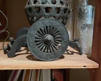 Vintage Cast Iron Incense Burner