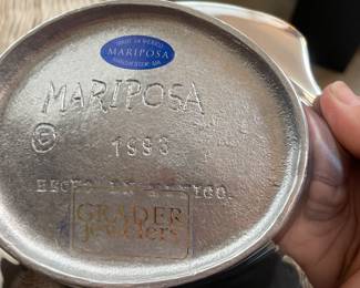 Mariposa Silver Dish/Bowl 