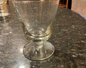 Crystal Pysen Short Dessert Glassware - Set of 11 -