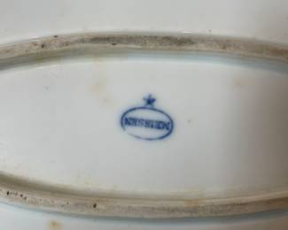 Meissen Porcelain Platter 17.5"