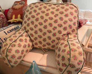 Vintage Kapok Backrest Study Pillow