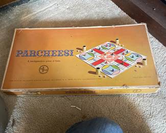 Vintage Parcheesi Board Game 1964