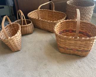Hand Woven Signed Baskets
