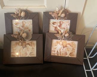 Sea Shell Picture Frames 