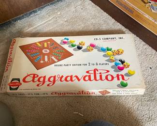 Vintage 1960's Aggravation CO-5 Company Deluxe Party Edition No. 14 