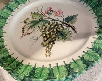 Zaccagnini for Walter Hatches Ceramic Plates - Set of 8 -