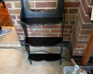 Vintage Wooden Hanging Wall Shelf Shelves