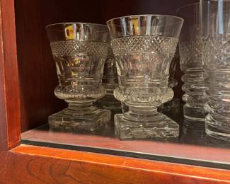 Wexford Style Glass / Dessert - Set of 12 -