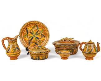 Collection of Metepec Pottery Pieces