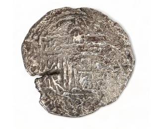 Santa Margarita Shipwreck 2 Reales Coin