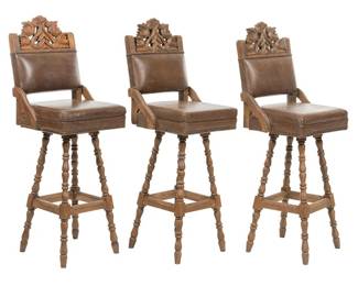 Hacienda Style Bar Stools