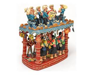 Ceramic Ocumichu Tableau