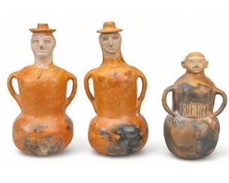 Set of 3 Guerrero Folk Art Figures