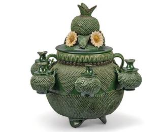 Pina de Barro Ponchera con Picos Finos