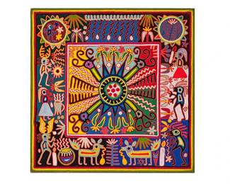 Huichol Embroidery Work