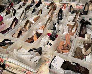 Some of the many designer shoes size 7