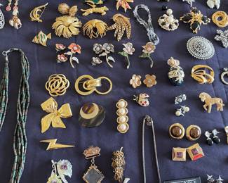 Broaches & earrings