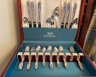 Silverplate in chest