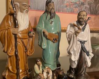 Asian figurines