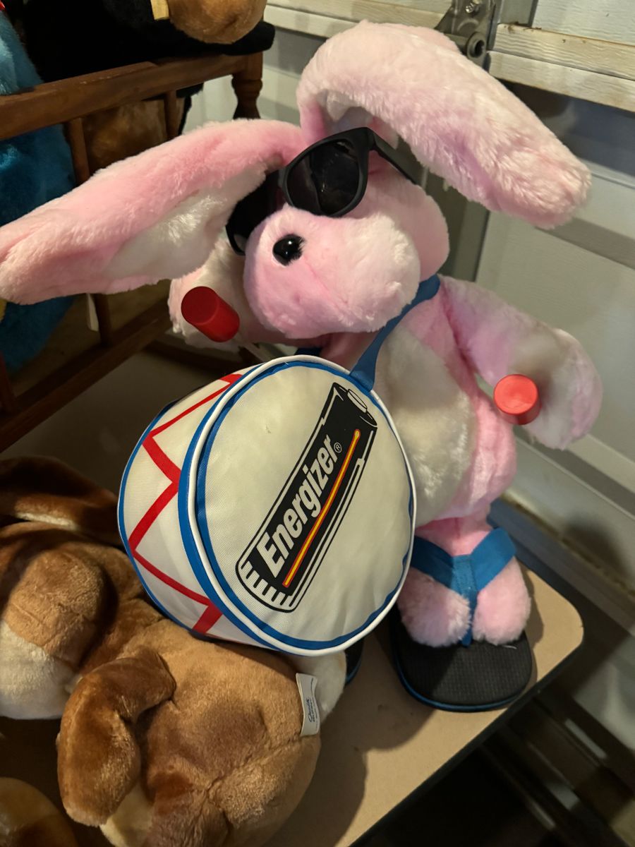 #Vintage #Ever ready Bunny #Plush 