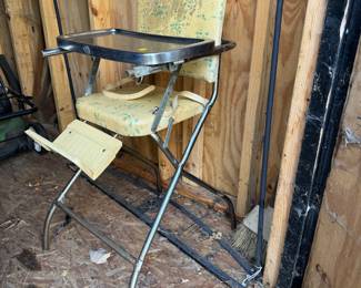 vintage high chair 