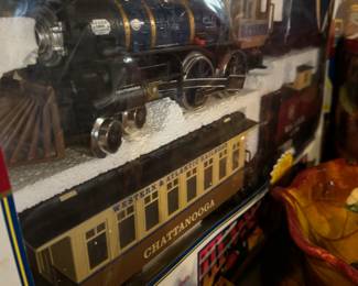 train set! This would look great around the base of your tree 