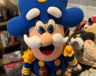 Vintage 1980 Captain Crunch Plush ! Very cool 
