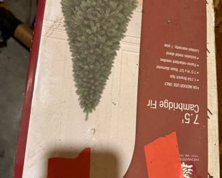 7.5 Christmas tree... only two months till Christmas.... fa la la 