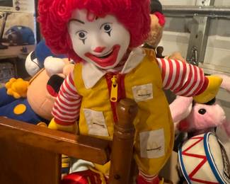 Vintage Ronlad McDonald Plush toy 