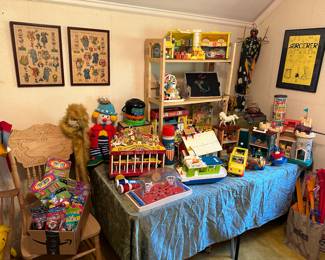 The toy room..