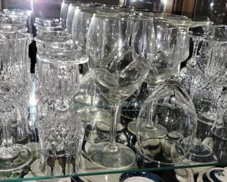 Crystal stemware