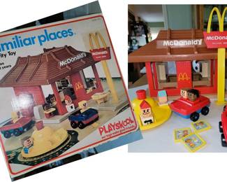 Vintage McDonalds Playskool toy